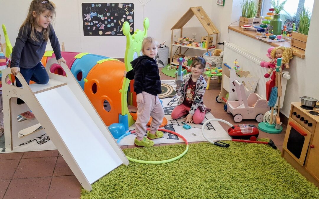 Kočičky si vyzkoušely smyslohrátky v&nbsp;Kyjově