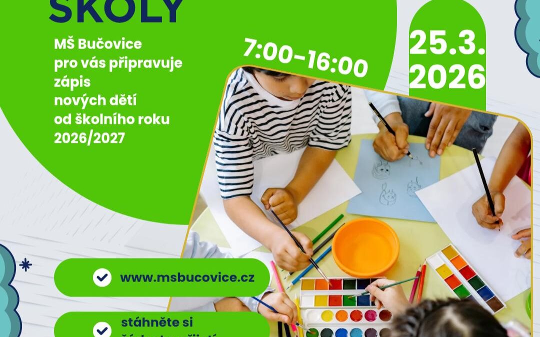 ZÁPIS NOVÝCH DĚTÍ 25.BŘEZNA 2026 – AKTUALIZACE